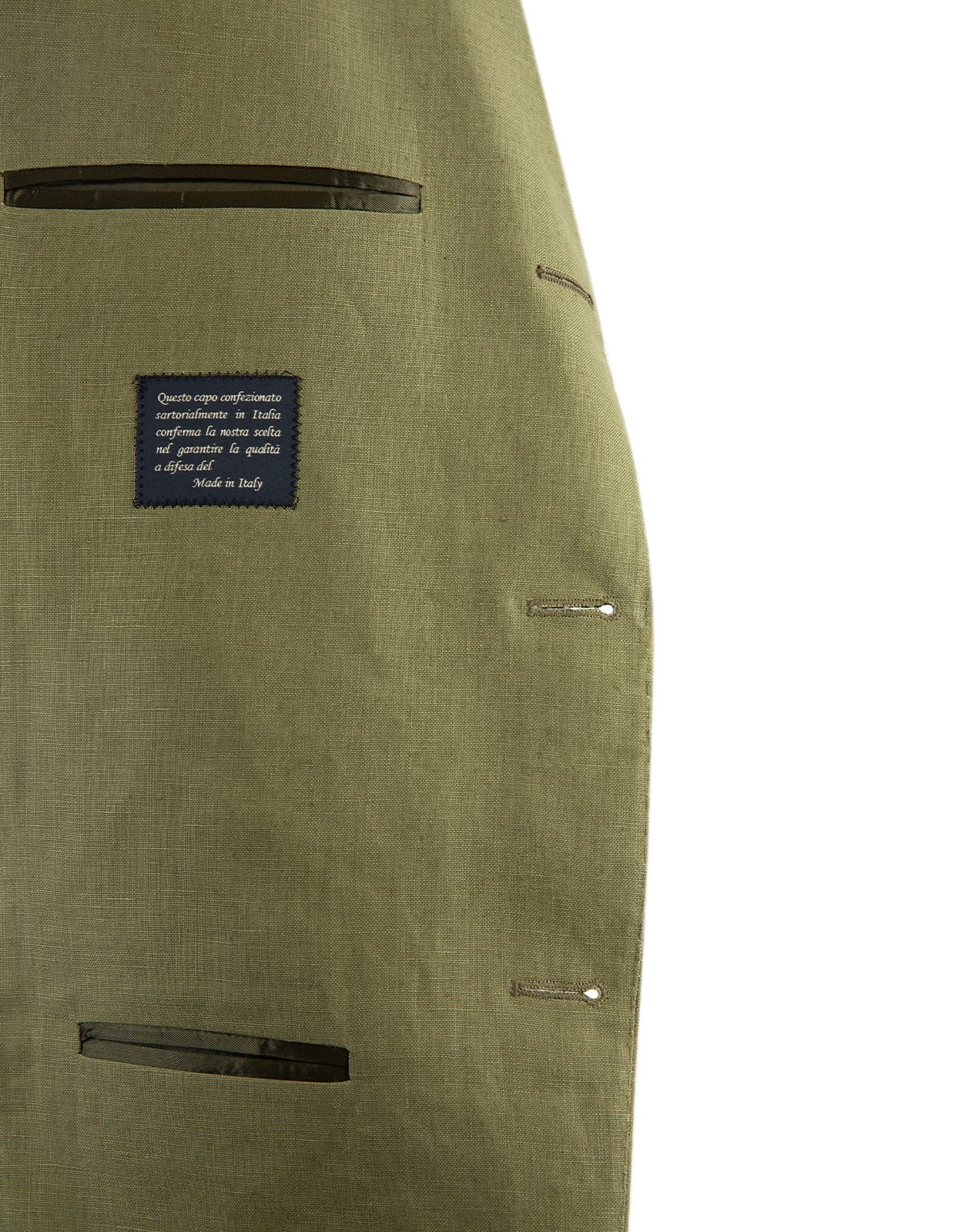 Sartorial Jacket Linne Grön