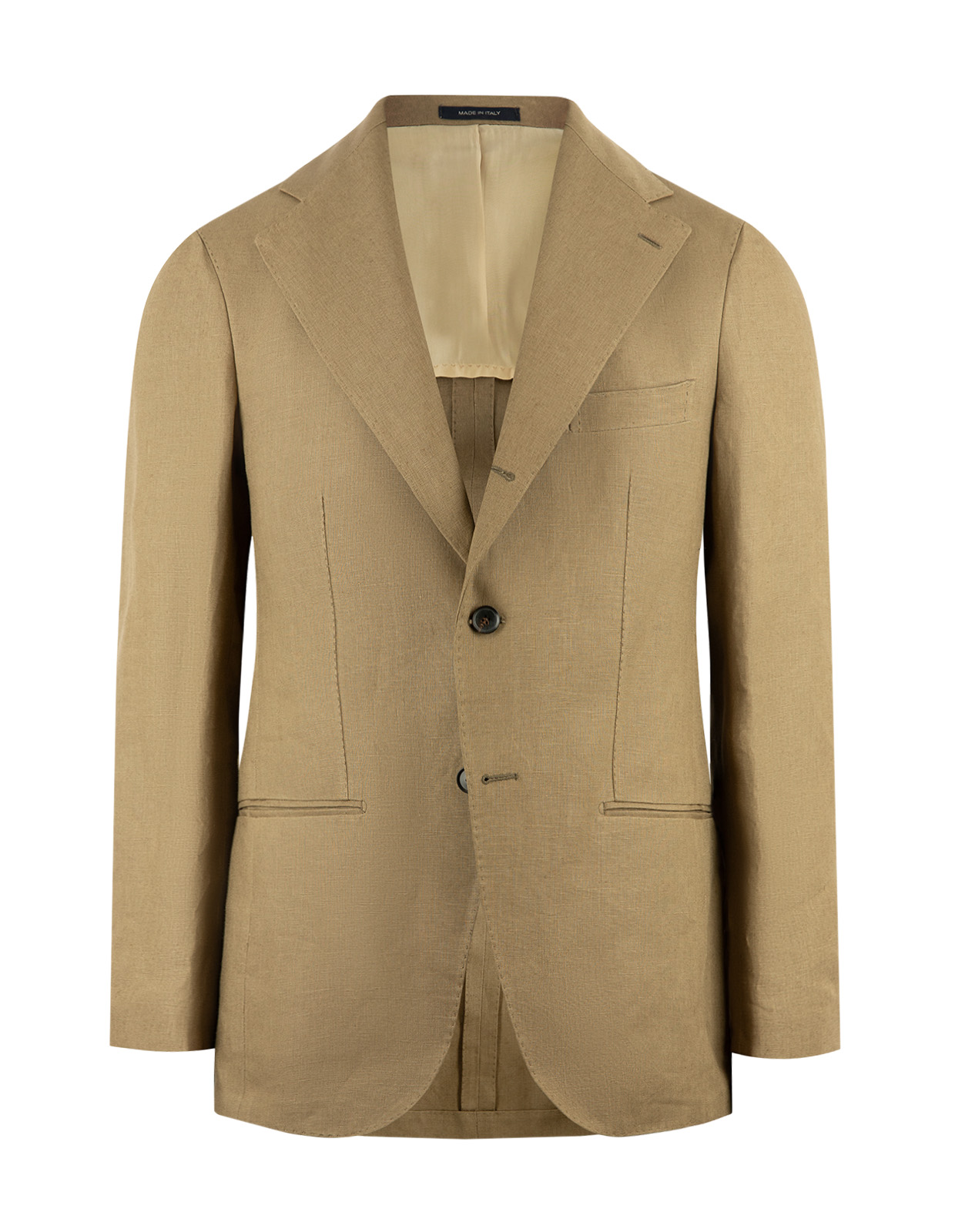 Sartorial Jacket Linne Mörkbeige