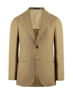 Sartorial Jacket Linne Mörkbeige