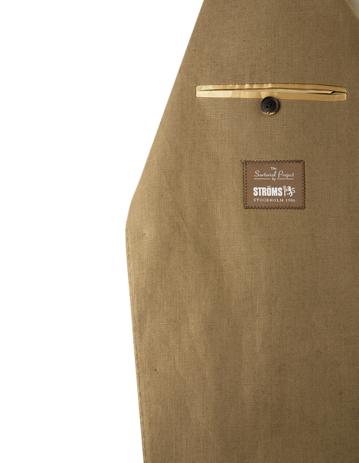 Sartorial Jacket Linne Mörkbeige 56