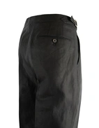 Sartorial Trouser Linne Svart
