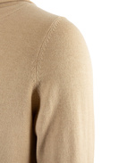 Gatsby Hoodie Merinoull Bomull Ljusbeige