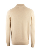 Selhurst Half Zip Bomull/Cashmere Ljusbeige