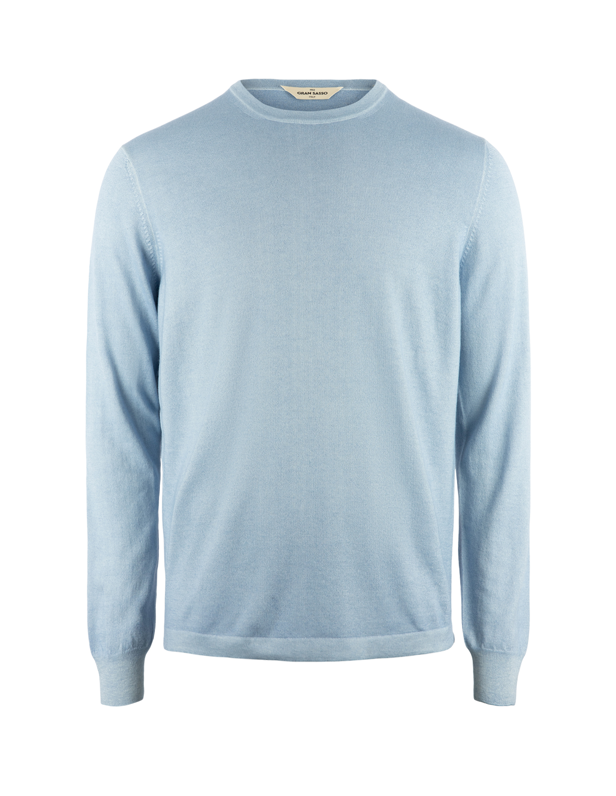 Crew Neck Summer Cashmere Ljusblå
