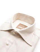 Sartorial Shirt Slub Cotton Beige