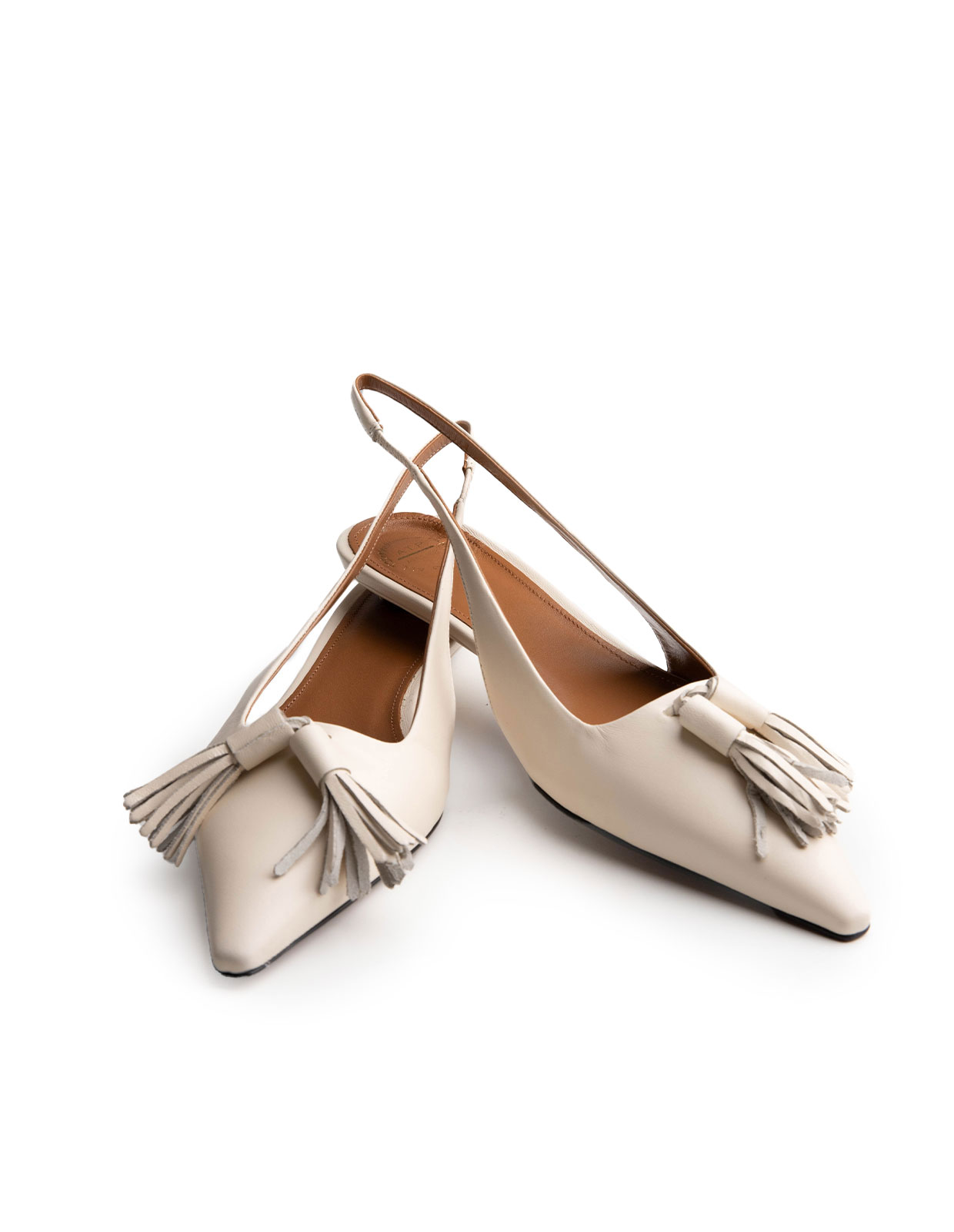 Molvena Slingback Sko Vit 41