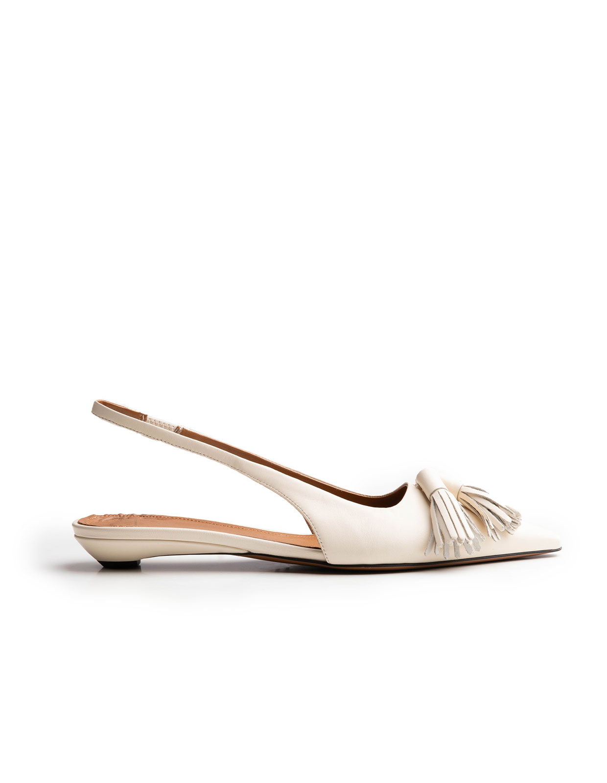 Molvena Slingback Sko Vit