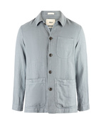 Constantin Overshirt Linne Blå