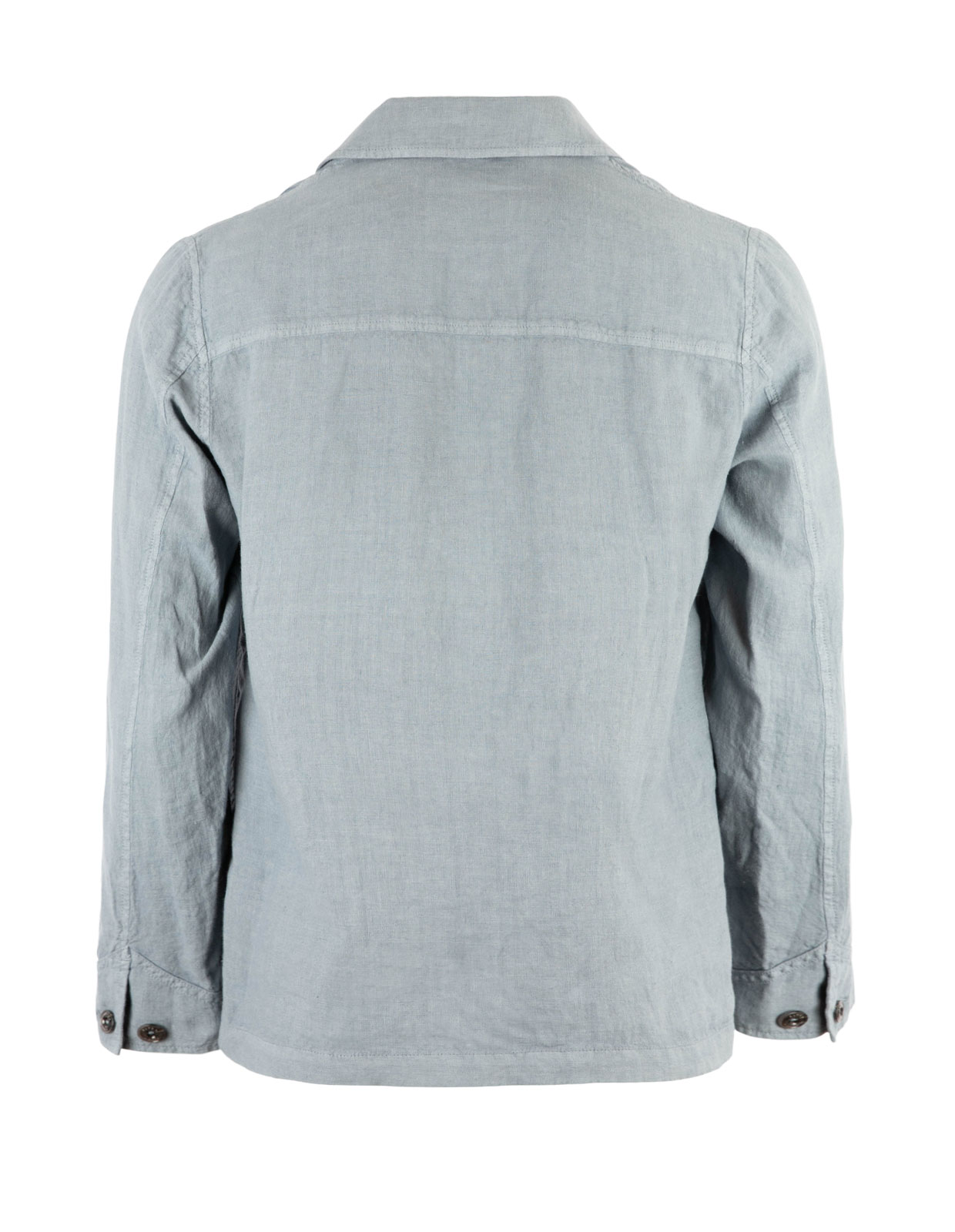 Constantin Overshirt Linne Blå