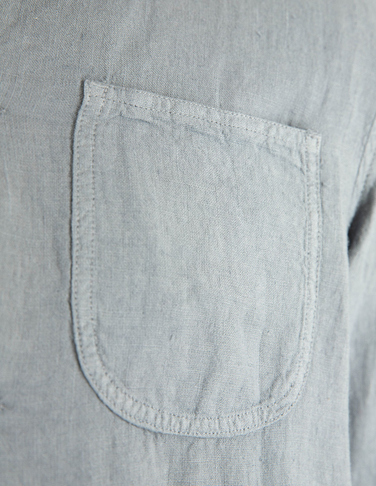 Constantin Overshirt Linne Blå