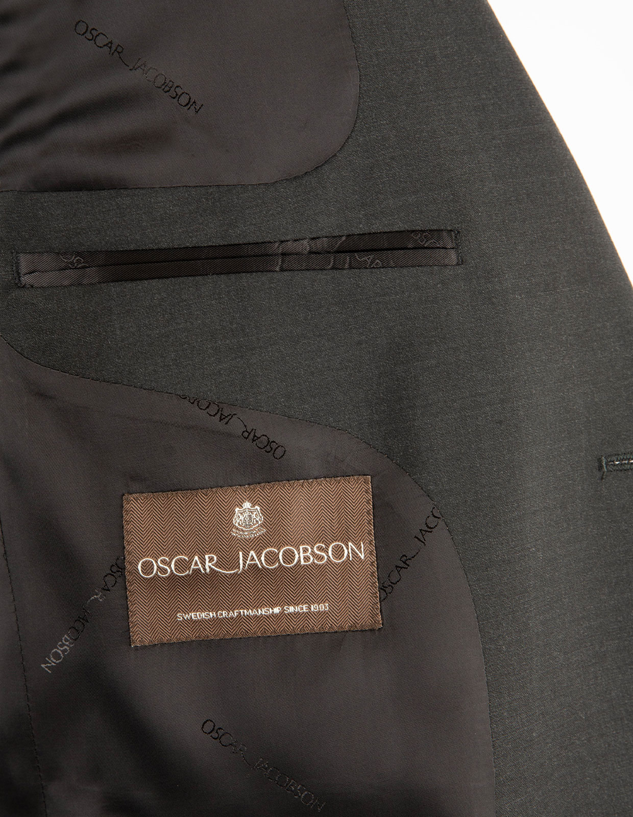 Ego Kavaj Slim Fit Mörkgrå 46