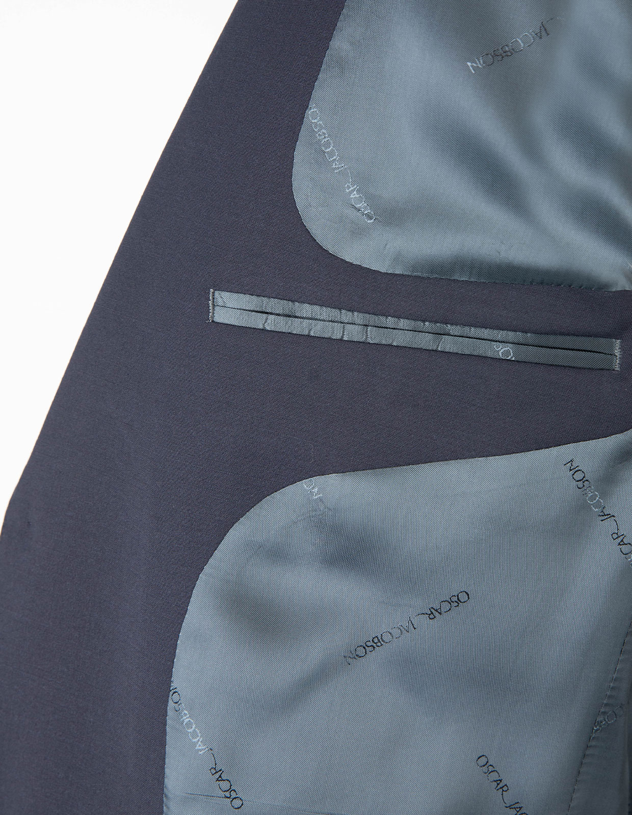 Ego Kavaj Slim Fit Mellanblå 48