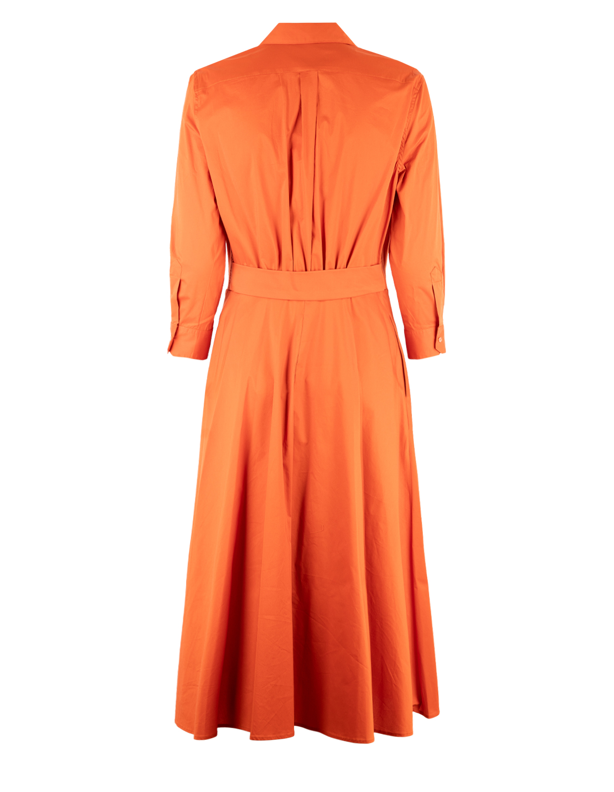 Skjortklänning Orange