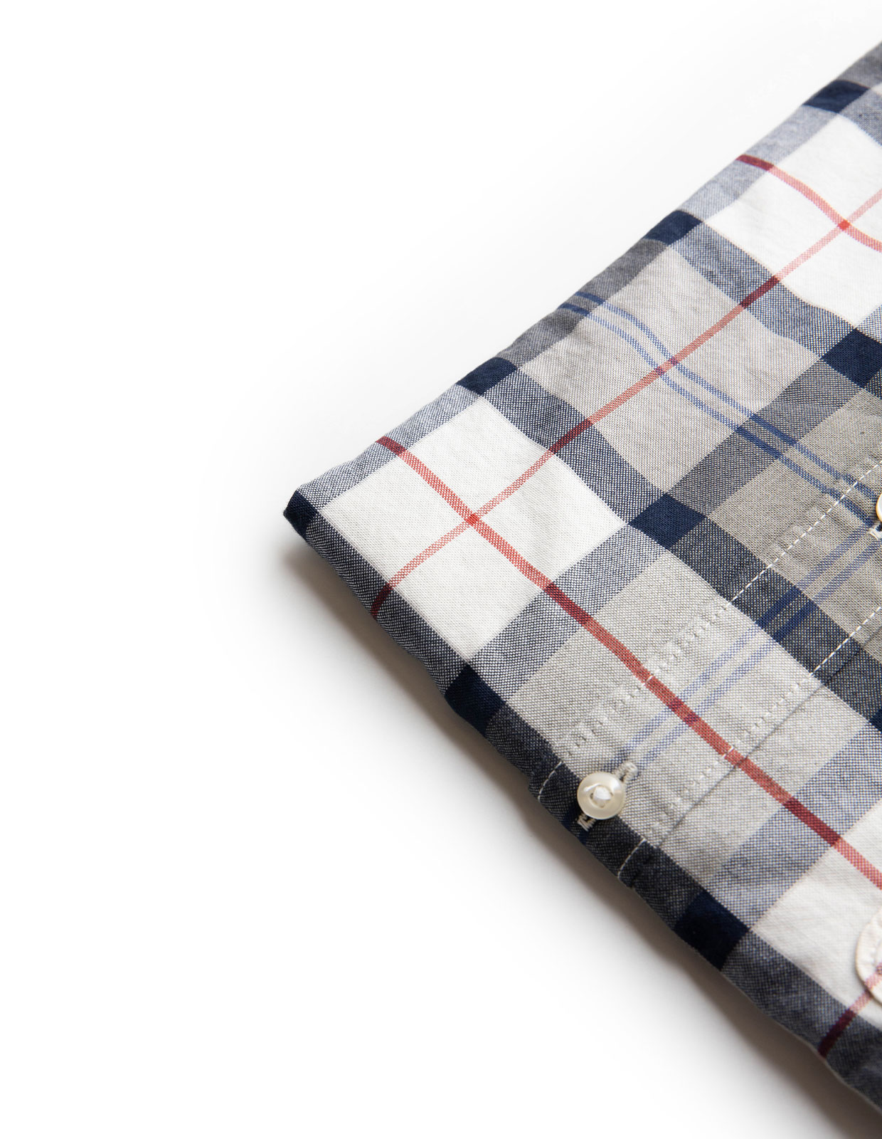 Lewis Tailored Shirt Tartan Grön XL