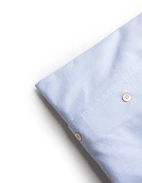 Casual Fit Skjorta Helskuren Krage Oxford Bomull Ljusblå 39