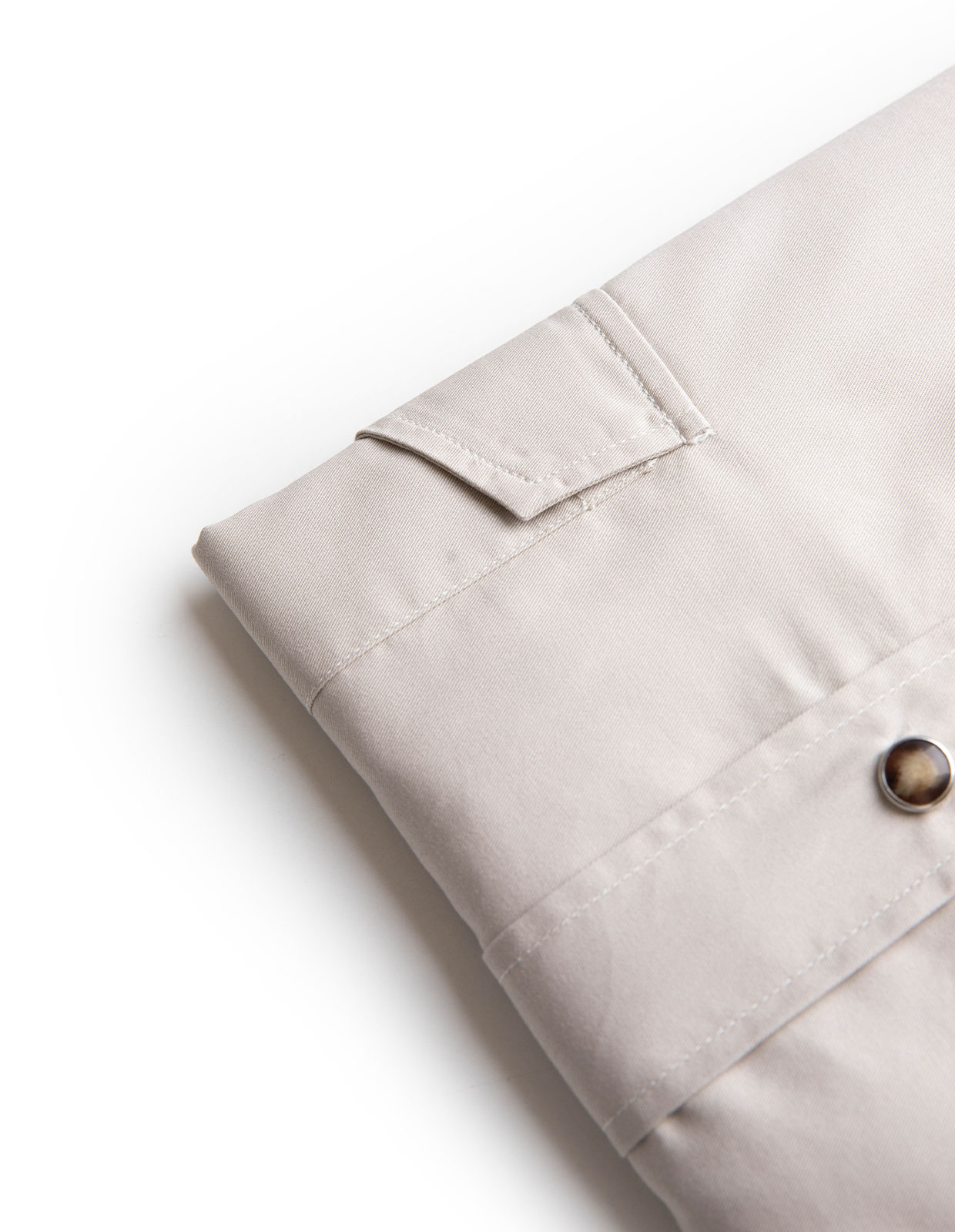 Westernskjorta Bomull Ljusbeige S