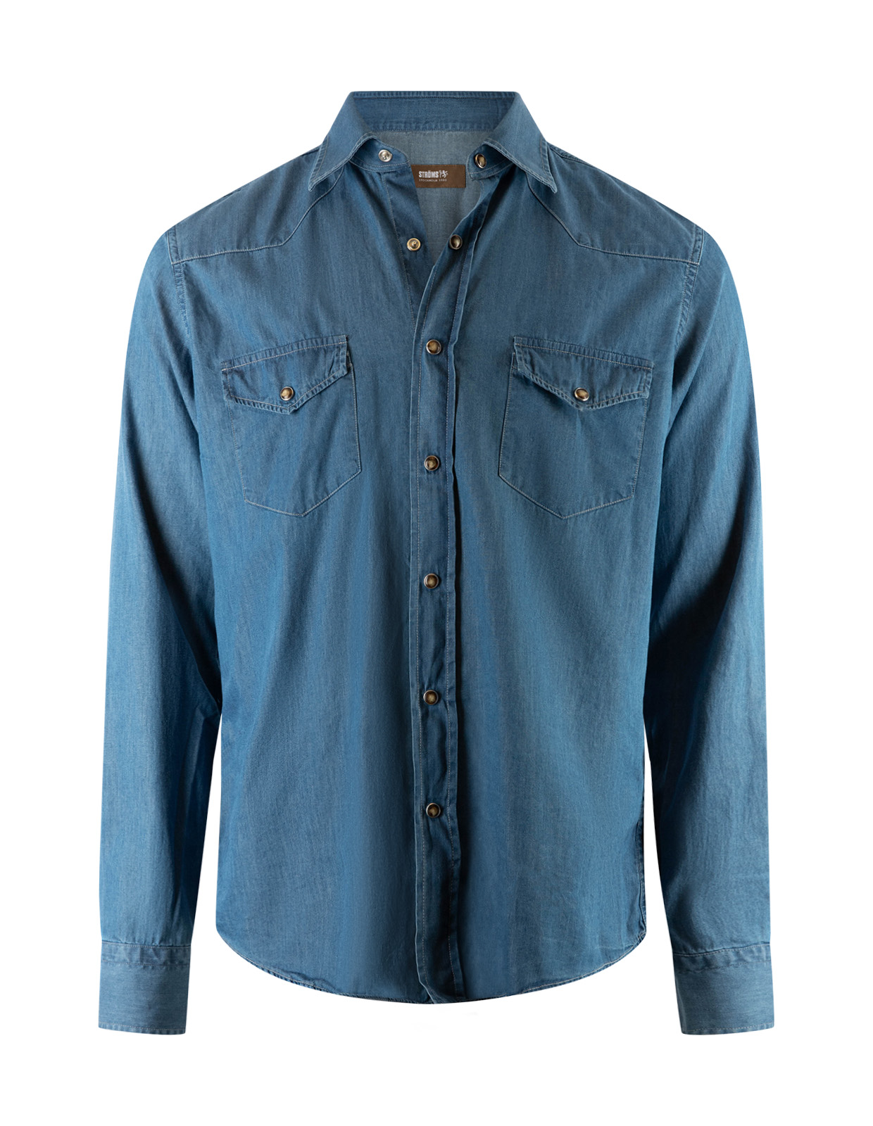 Jeansskjorta Western Blå