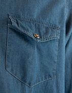 Jeansskjorta Western Blå S