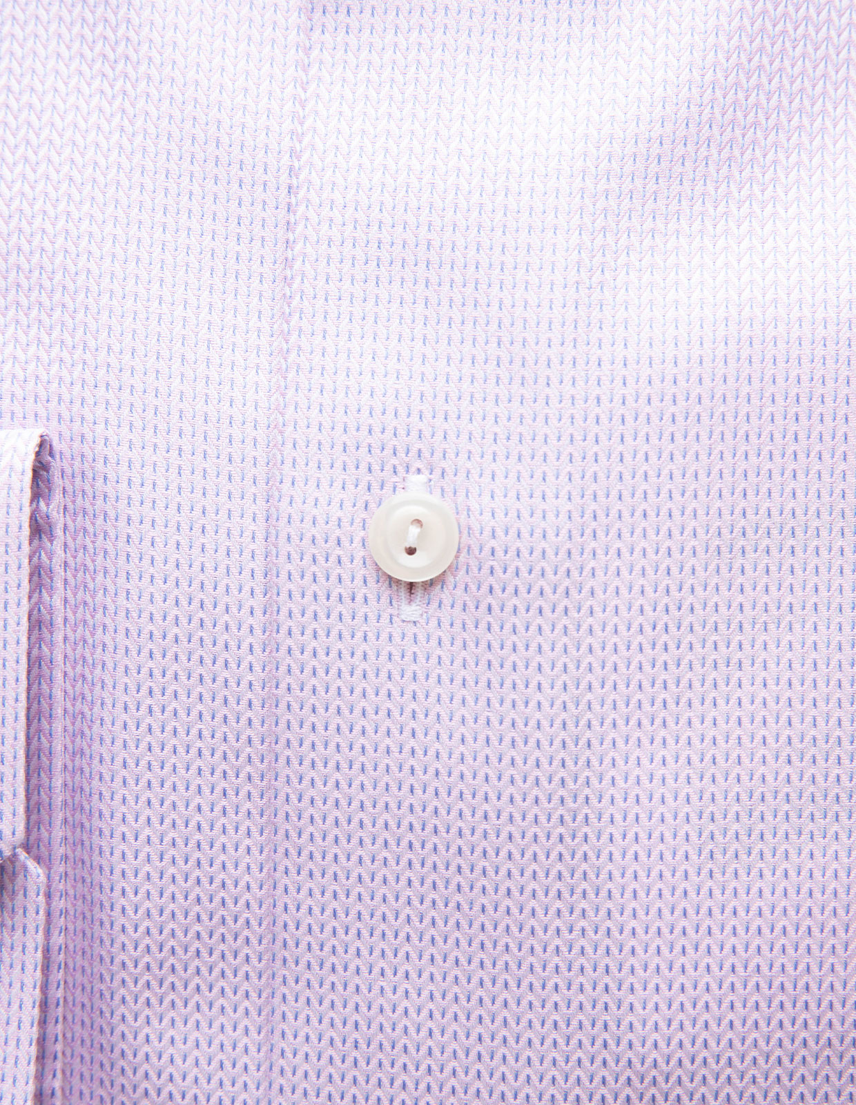 Slim Fit Skjorta Dobby Bomull Ljusrosa