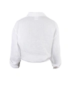 Pia Skjorta Linne Vit