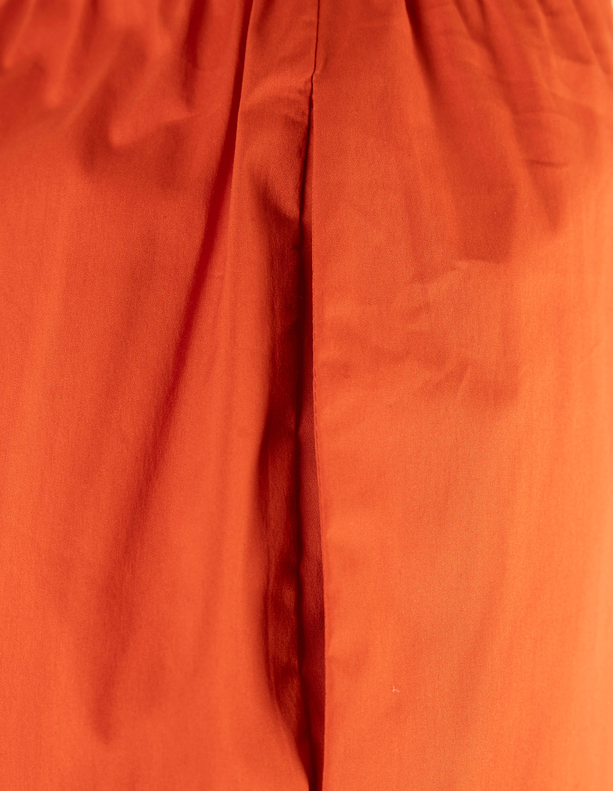 Wide Cropped Byxa Orange