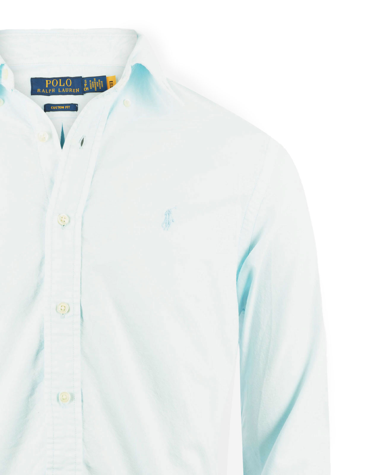 Custom Fit Oxfordskjorta Ljusblå S