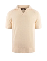 Sartorial Open Polo Twisted Cotton Benvit