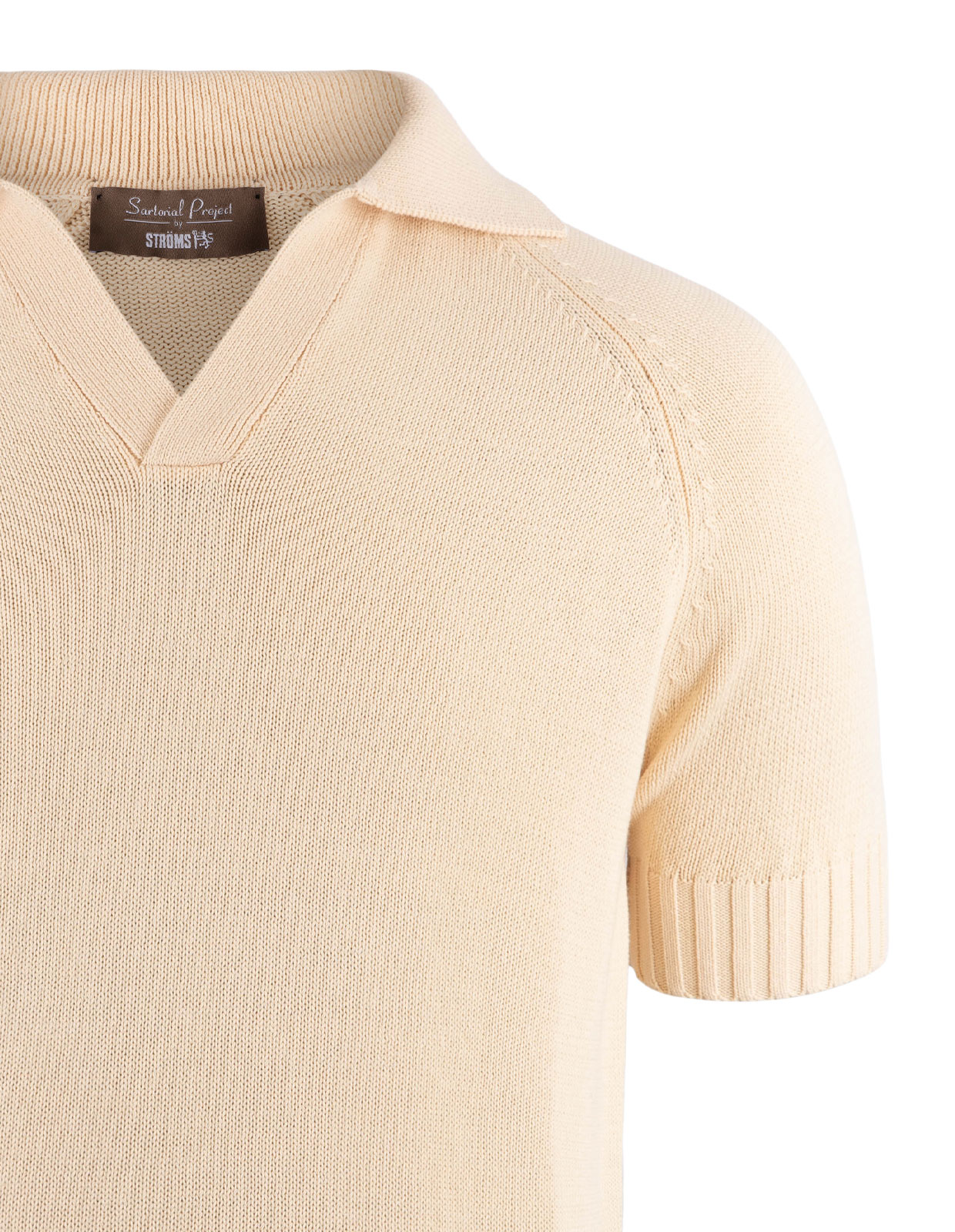 Sartorial Open Polo Twisted Cotton Benvit