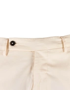 Chinos Ströms Bomull Siden Stretch Benvit