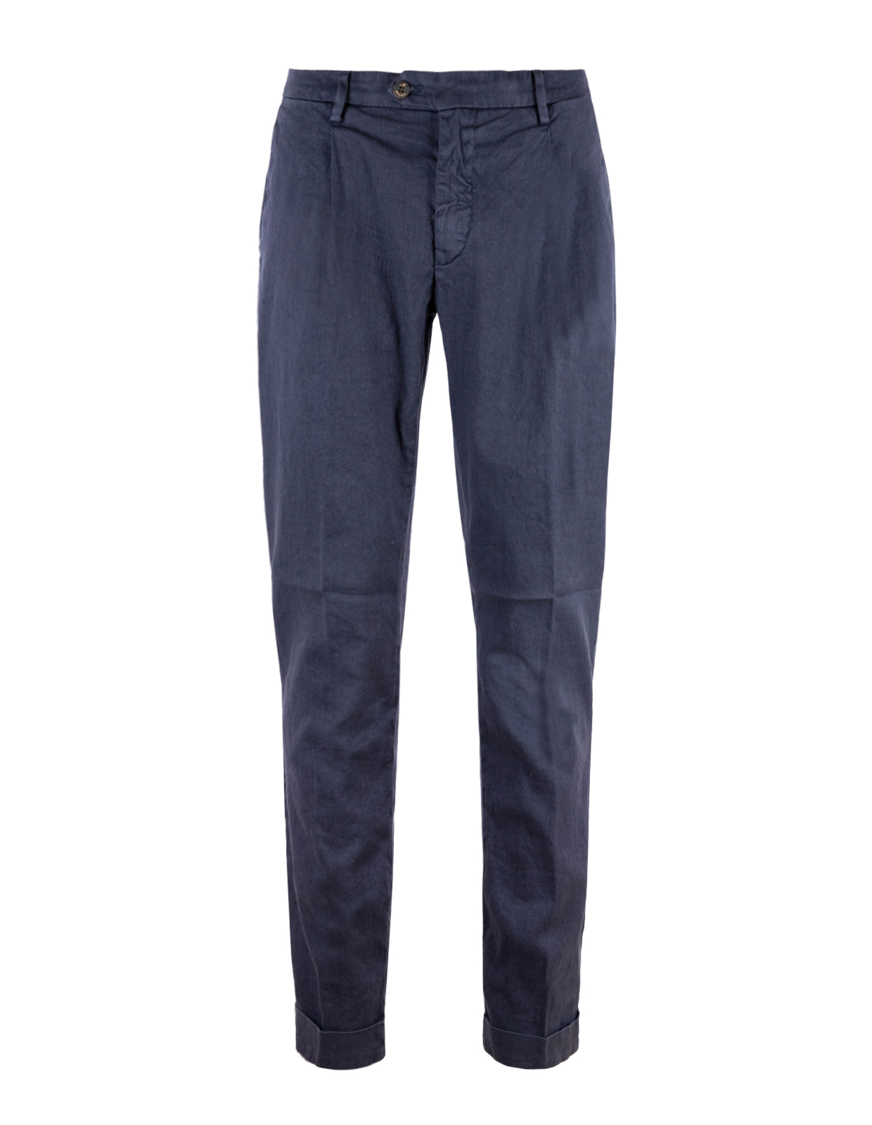 New York 1-Pleat Chinos Navy 48