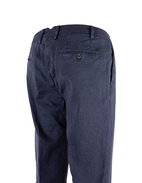 New York 1-Pleat Chinos Navy 48