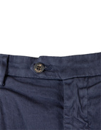 New York 1-Pleat Chinos Navy 48