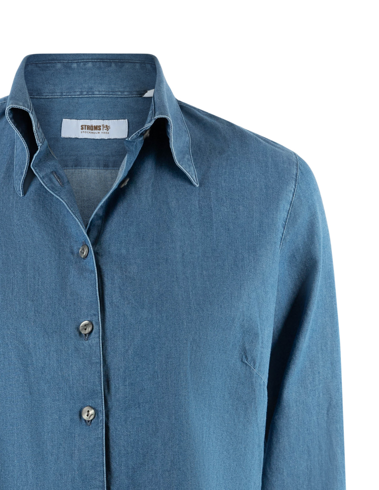 Molly Skjorta Denim Blå 36