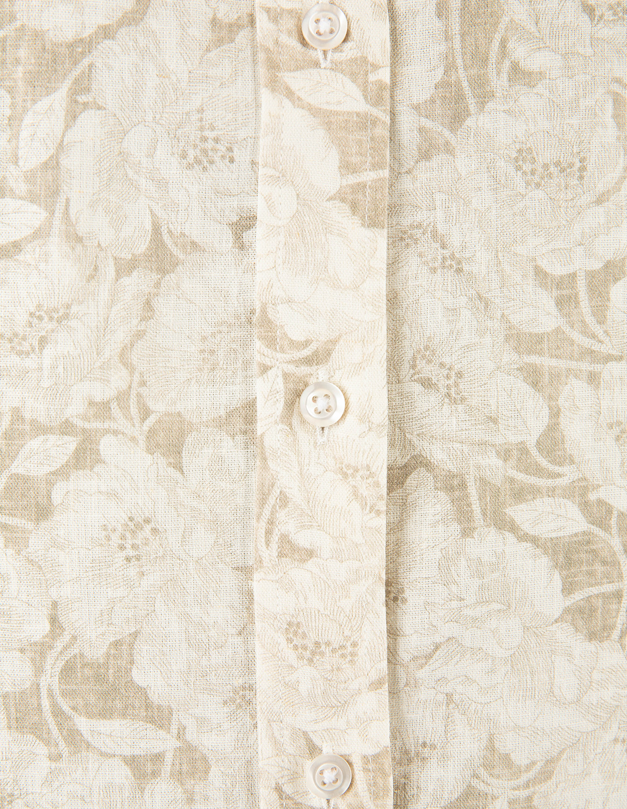 Minna Skjorta Linne/Viscose Beige