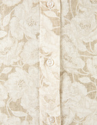 Minna Skjorta Linne/Viscose Beige