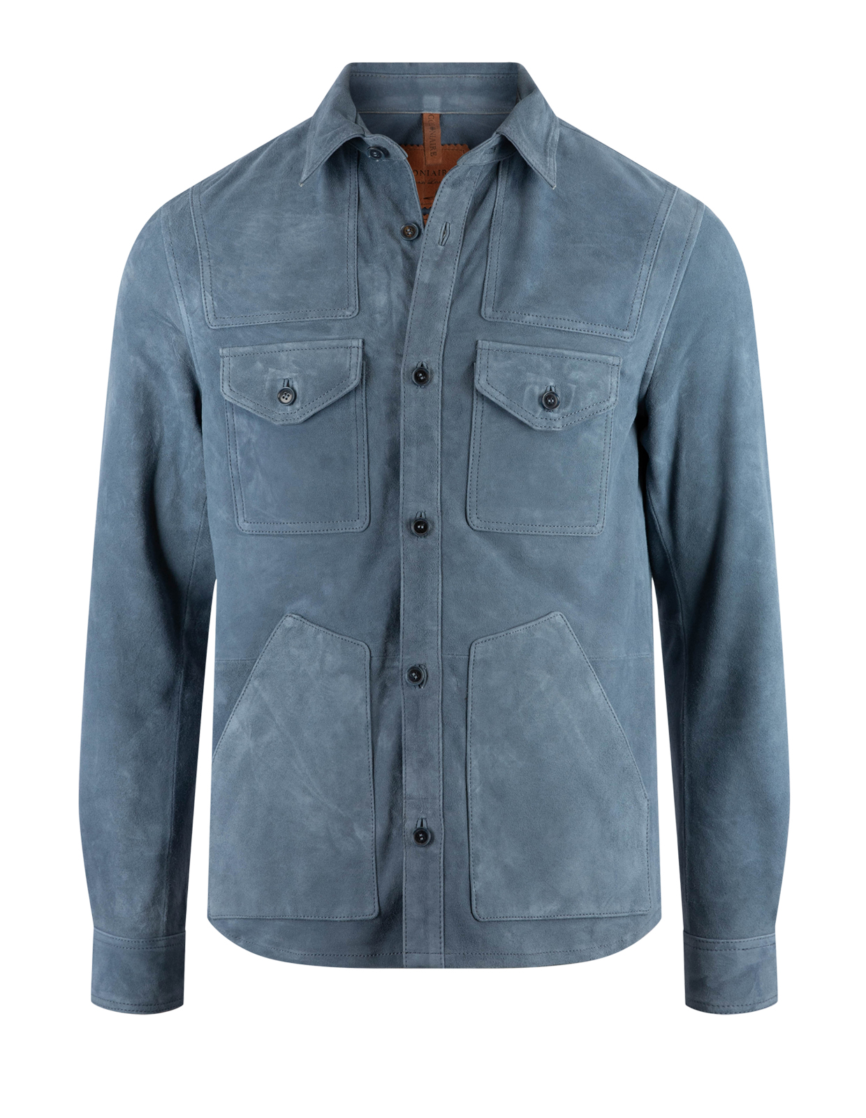 Chemise Suede Shirt Jacket Ljusblå
