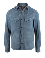 Chemise Suede Shirt Jacket Ljusblå