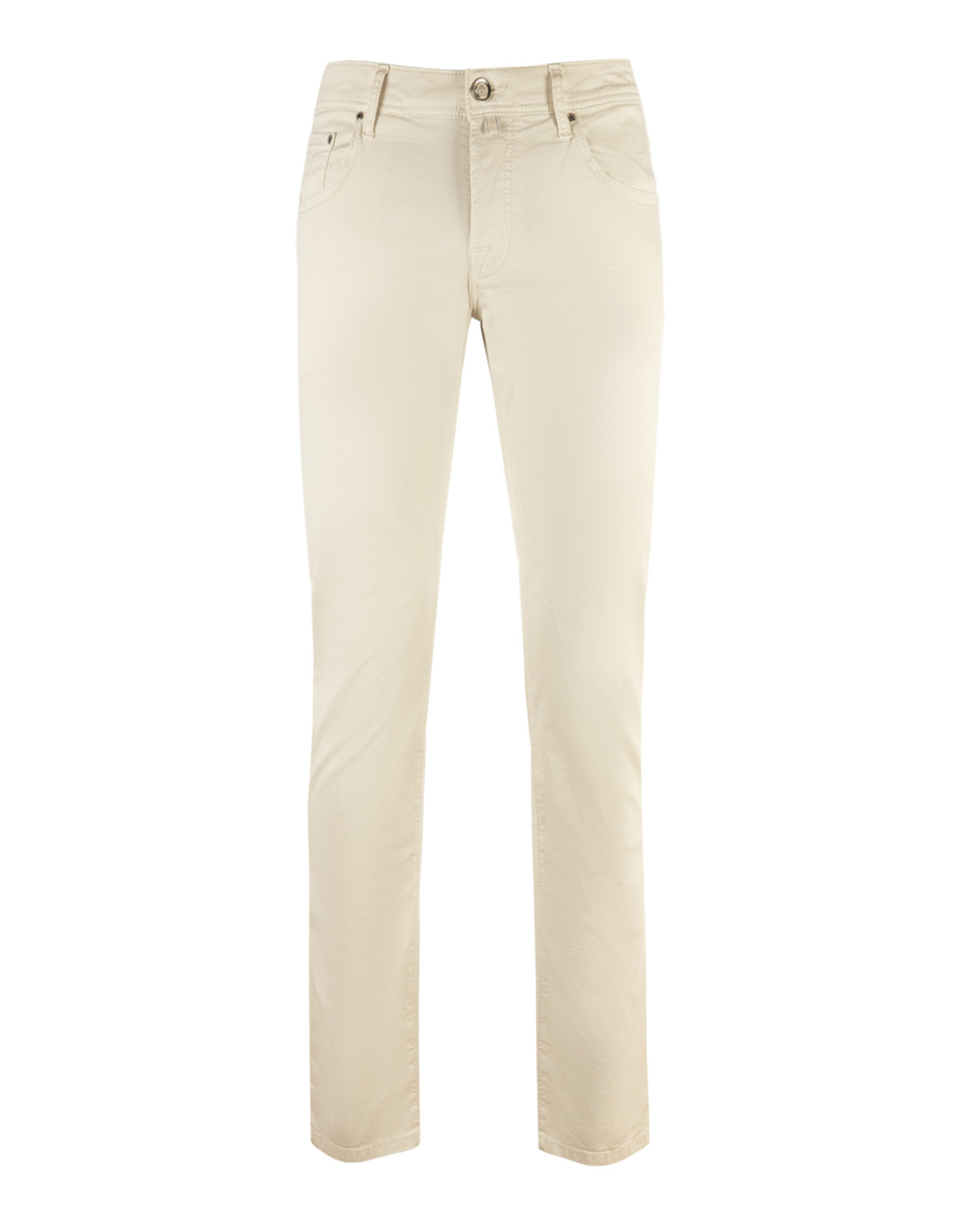 Nick 5-ficksbyxa Bomull Lyocell Stretch Ljusbeige 30"