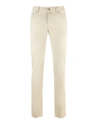 Nick 5-ficksbyxa Bomull Lyocell Stretch Ljusbeige 30"