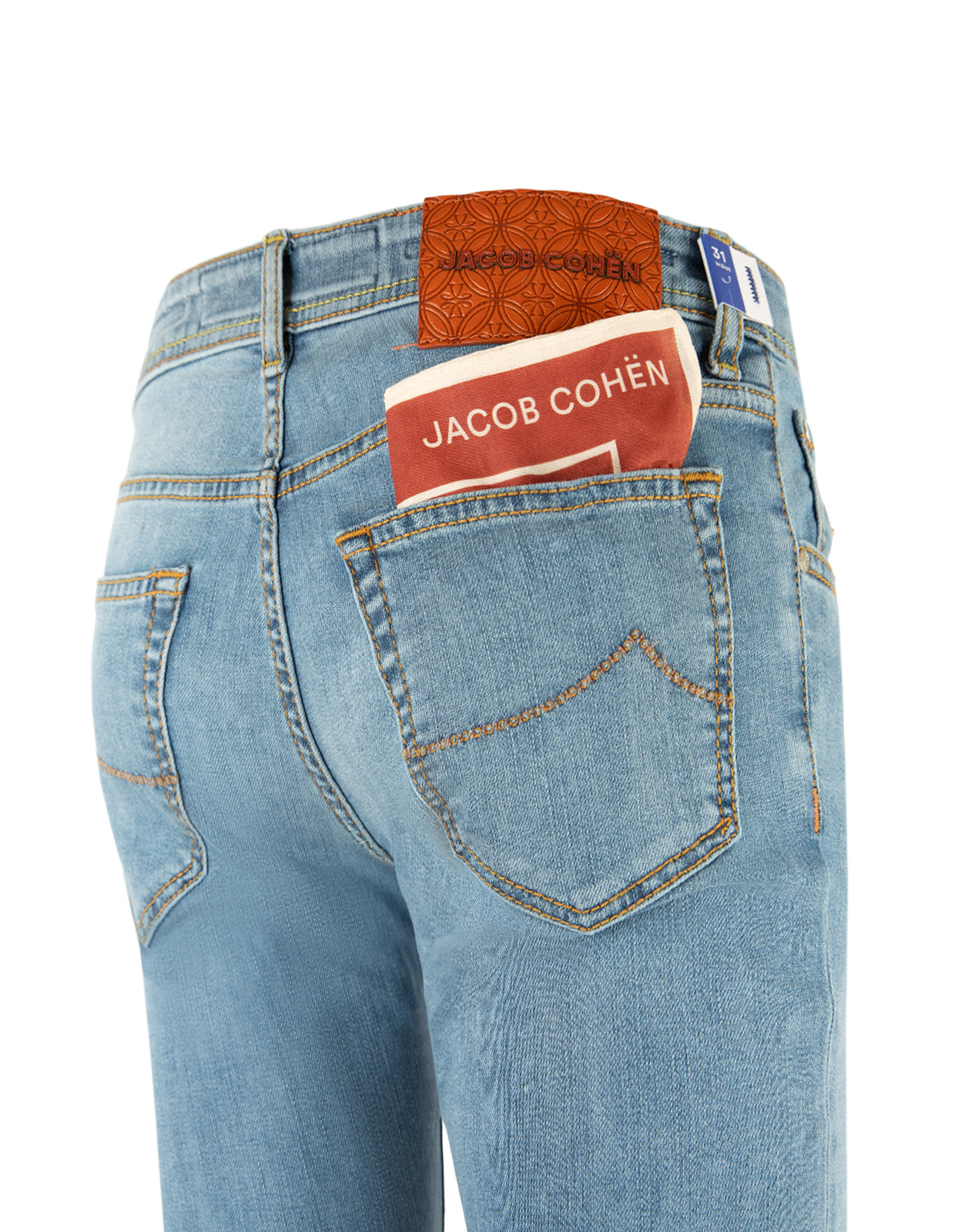 Nick Stretch Denim Ljusblå