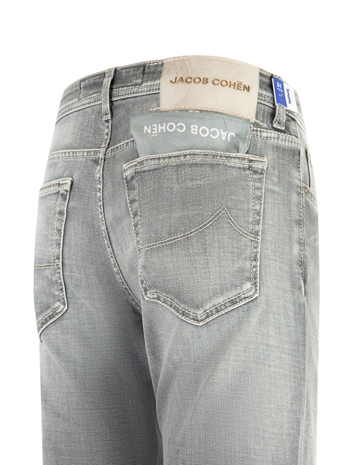 Bard Stretch Denim Ljusgrå