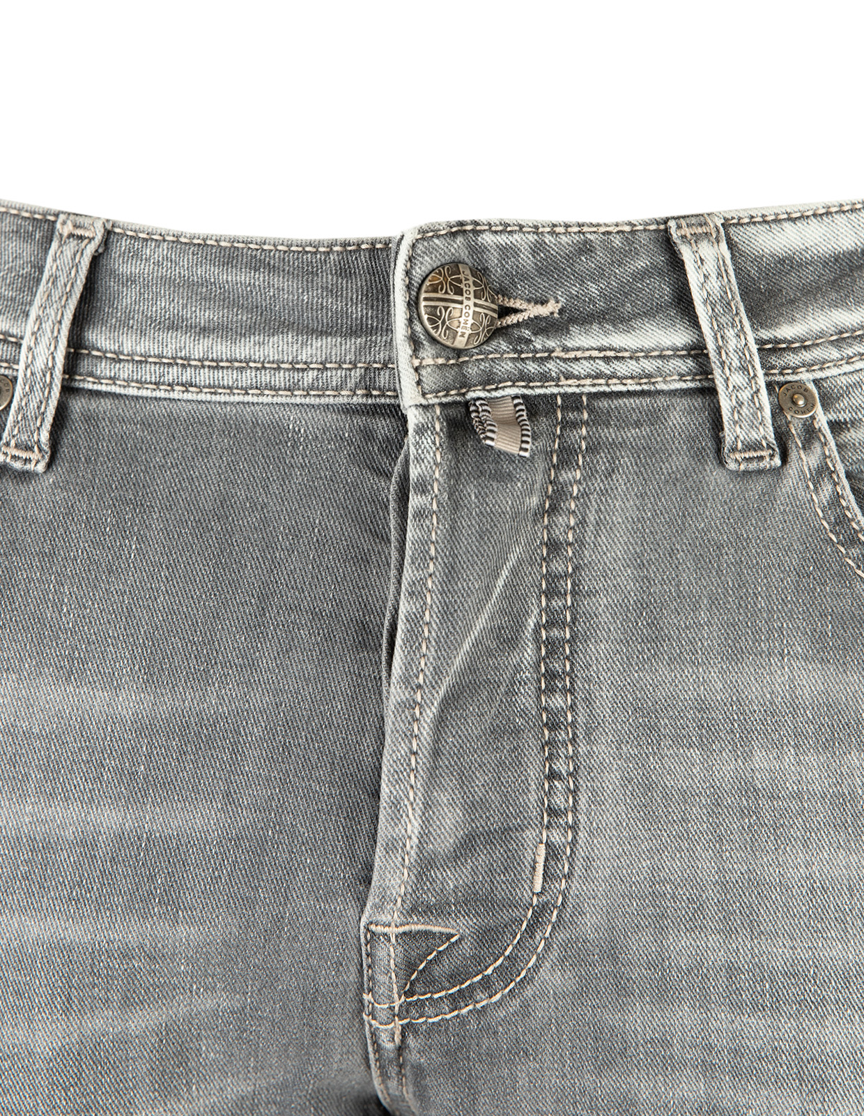 Bard Stretch Denim Ljusgrå