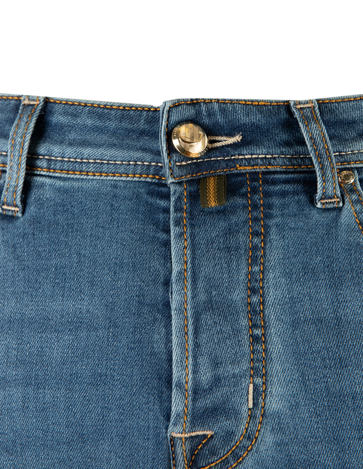 Bard Stretch Denim Mellanblå