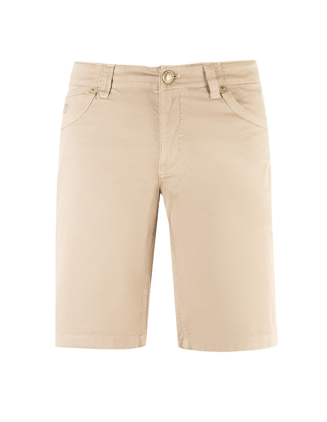 5-pkt Pan Oxford Shorts Gråbeige