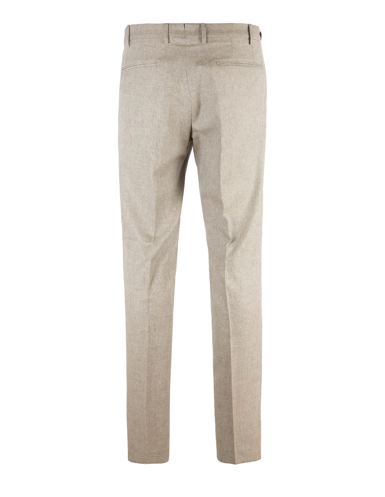 Retro Theca 2P Byxa Ull Bomull Gåsöga Sandbeige