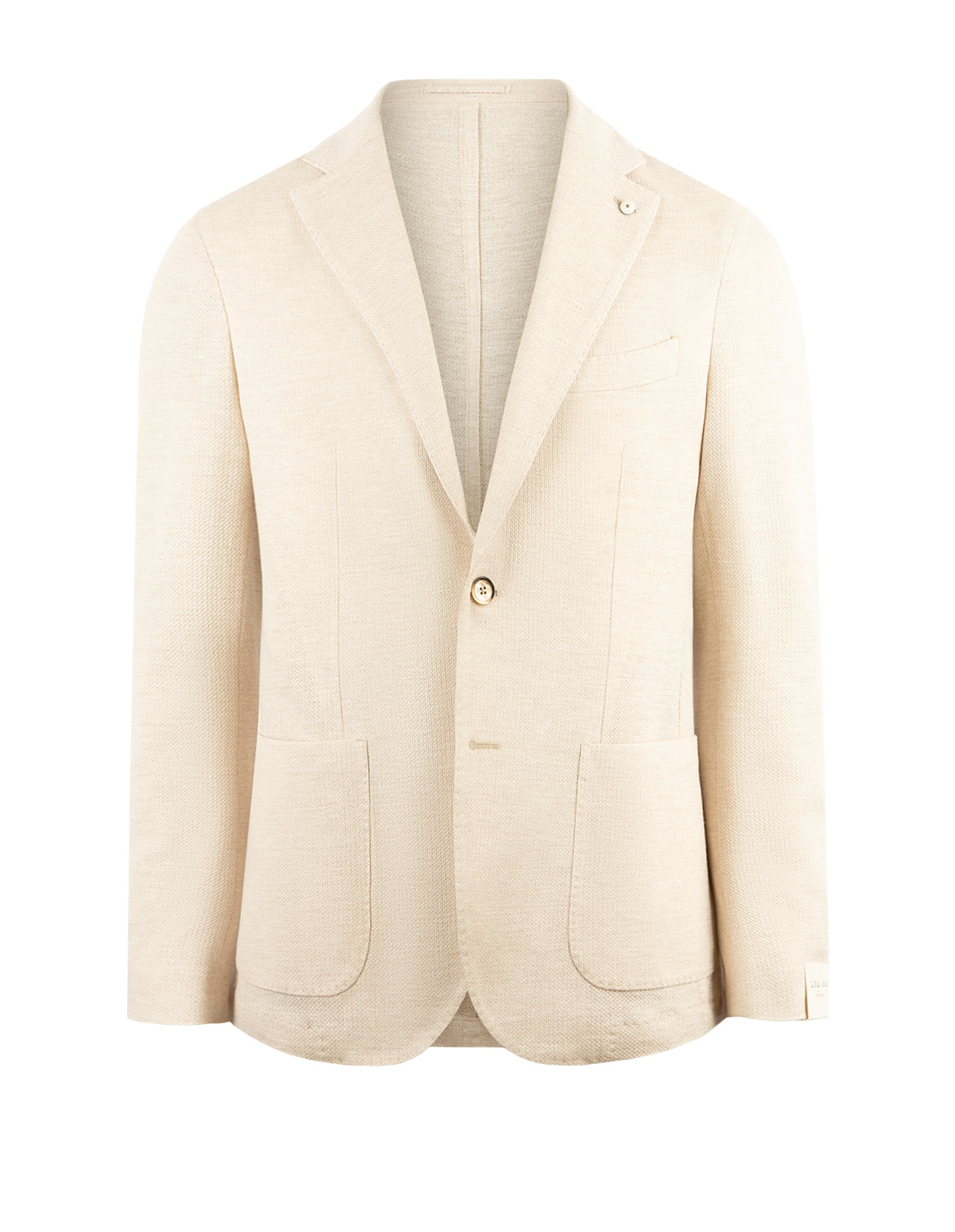 Jack Regular Kavaj Linne Jersey Ljusbeige
