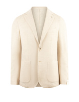 Jack Regular Kavaj Linne Jersey Ljusbeige