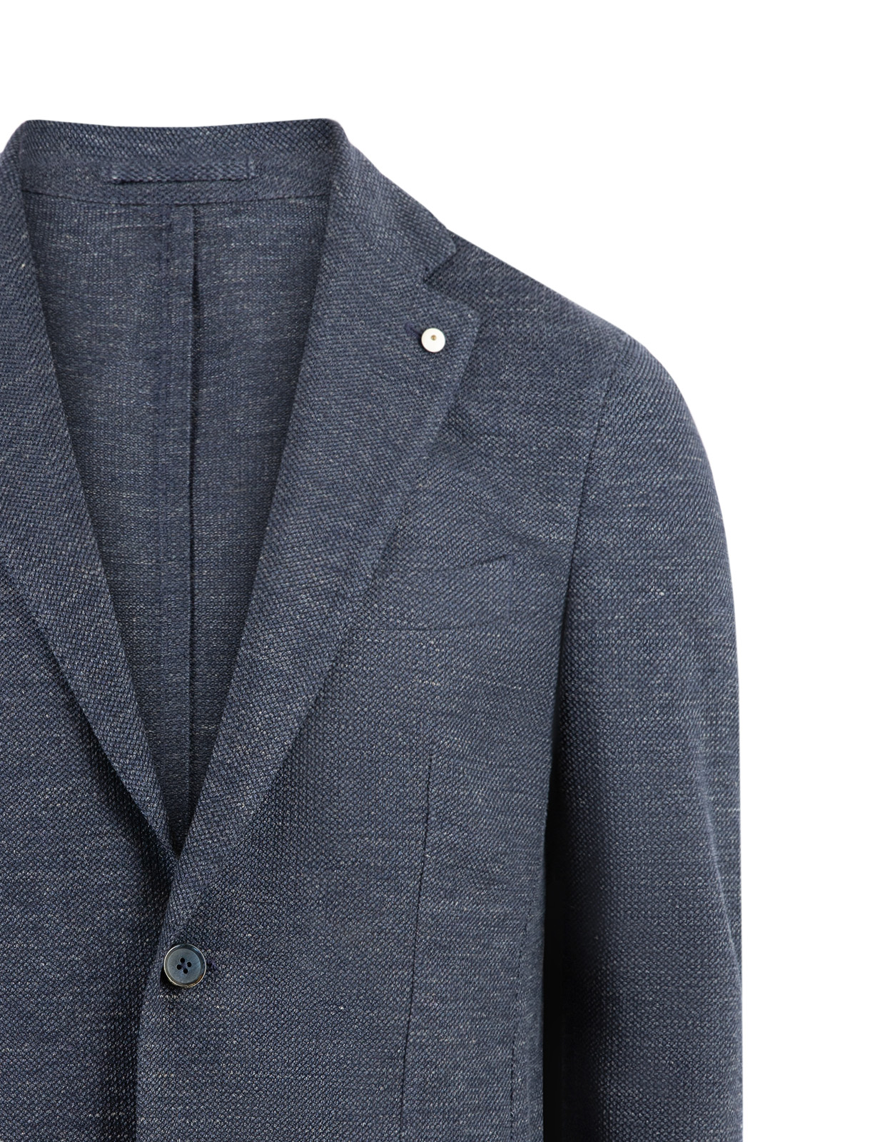 Jack Regular Kavaj Linne Jersey Navy