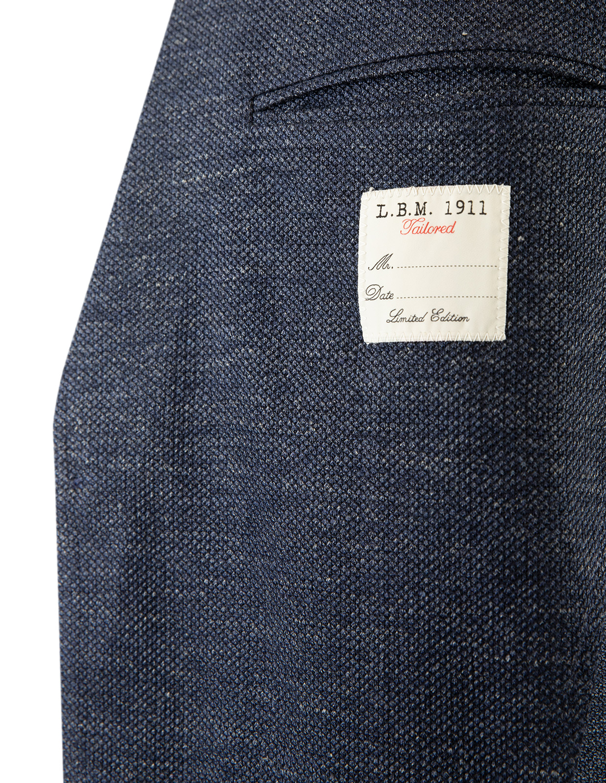 Jack Regular Kavaj Linne Jersey Navy