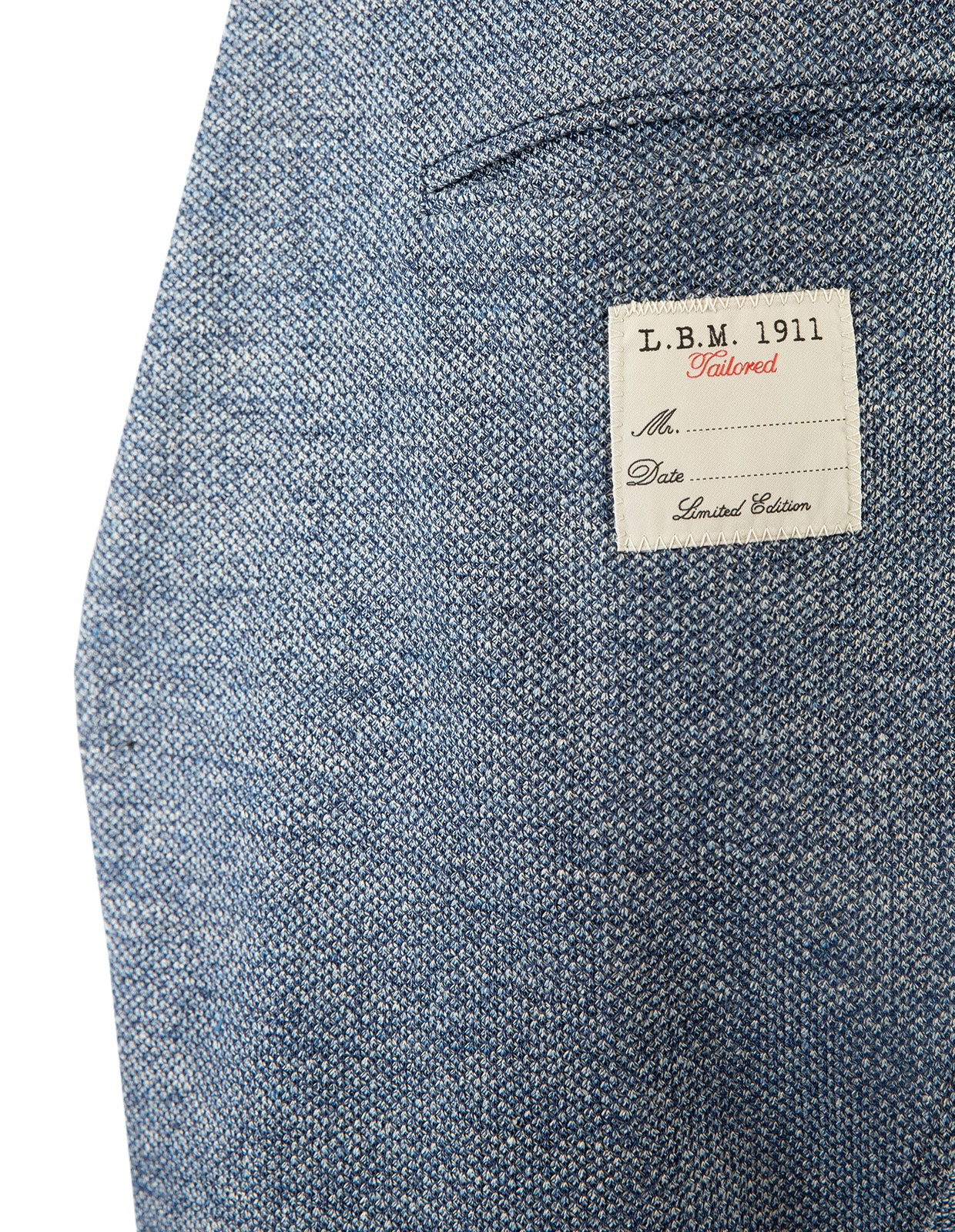 Jack Regular Kavaj Linne Jersey Ljusblå 56